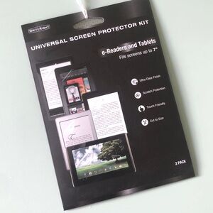 NWT Writeright Universal Screen Protector Kit – e‑Readers & Tablets (2‑pack)
